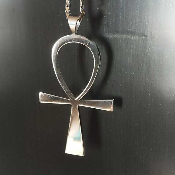 Evil Pawn Jewelry Jewelry - -- SOLD -- Evil Pawn Ankh Pendant Necklace Stainless Steel